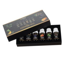 OLEJEK ETERYCZNY ZESTAW 6SZT. 10ML 21939 - NATURALNE ZAPACHY DLA DOMU