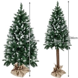 CHOINKA 1.8M NA PNIU 22320 - NATURALNY WYGLĄD I ŚWIĄTECZNY KLIMAT