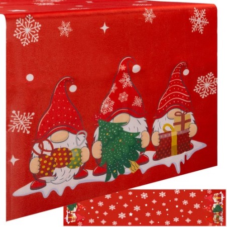 BIEŻNIK ŚWIĄTECZNY 180X40CM RUHHY 22482 - KLIMATYCZNA OZDOBNA NA STÓŁ