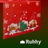 BIEŻNIK ŚWIĄTECZNY 220X40CM RUHHY 22483 - ELEGANCKI DODATEK NA ŚWIĘTA