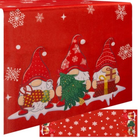 BIEŻNIK ŚWIĄTECZNY 150X40CM RUHHY 22484 - KOMPAKTOWA OZDOBNA NA STÓŁ