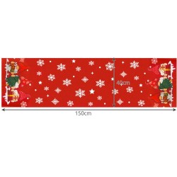 BIEŻNIK ŚWIĄTECZNY 150X40CM RUHHY 22484 - KOMPAKTOWA OZDOBNA NA STÓŁ