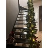GIRLANDA CHOINKOWA 2.7M Z LAMPKAMI LED 22322 - NASTROJOWA OZDOBA ŚWIĄTECZNA