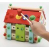 DOMEK EDUKACYJNY DREWNIANY 22564 - ROZWÓJ I ZABAWA W JEDNYM