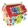 DOMEK EDUKACYJNY DREWNIANY 22564 - ROZWÓJ I ZABAWA W JEDNYM