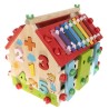 DOMEK EDUKACYJNY DREWNIANY 22564 - ROZWÓJ I ZABAWA W JEDNYM