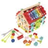DOMEK EDUKACYJNY DREWNIANY 22564 - ROZWÓJ I ZABAWA W JEDNYM