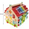 DOMEK EDUKACYJNY DREWNIANY 22564 - ROZWÓJ I ZABAWA W JEDNYM