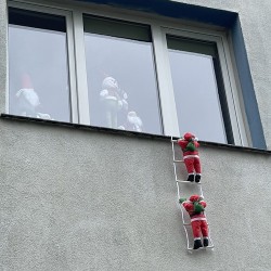 MIKOŁAJE NA DRABINCE - UROCZA OZDOBA NA ŚWIĘTA