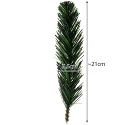 GAŁĄZKI NA STROIK 21CM 40SZT. - IDEALNE DO KOMPOZYCJI ŚWIĄTECZNYCH