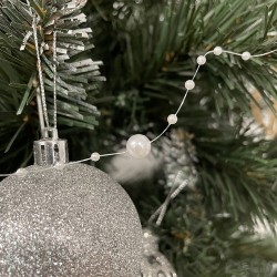 GIRLANDA CHOINKOWA PERŁY 5M - ELEGANCKA I DEKORACYJNA