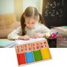 PATYCZKI DREWNIANE DO NAUKI LICZENIA - EDUKACYJNA ZABAWA DLA DZIECI