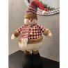 BAŁWAN ŚWIĄTECZNY TELESKOPOWY 105CM RUHHY 22341 - UROCZY I PRAKTYCZNY