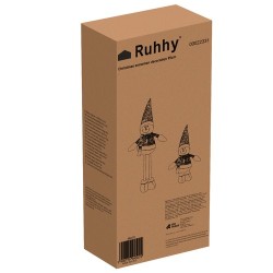 BAŁWAN ŚWIĄTECZNY TELESKOPOWY 95CM RUHHY 22331 - KLIMATYCZNY DODATEK
