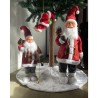 MIKOŁAJ FIGURKA ŚWIĄTECZNA 60CM RUHHY 22354 - DUŻA I EFEKTOWNA DEKORACJA