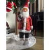 MIKOŁAJ FIGURKA ŚWIĄTECZNA 60CM RUHHY 22354 - DUŻA I EFEKTOWNA DEKORACJA