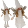 WRÓŻKA FIGURKA ŚWIĄTECZNA BIAŁA 22342 - KLASYKA I ELEGANCJA