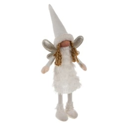 WRÓŻKA FIGURKA ŚWIĄTECZNA BIAŁA 22342 - KLASYKA I ELEGANCJA