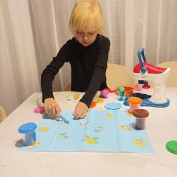 MASA PLASTYCZNA ZESTAW KRUZZEL 22563 - KREATYWNA ZABAWA DLA DZIECI