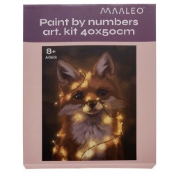 MALOWANIE PO NUMERACH 40X50CM LISEK 22782 - KLASYCZNY OBRAZ DO MALOWANIA