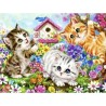 MALOWANIE PO NUMERACH 40X50CM KOTKI 22781 - ZABAWA I RELAKS