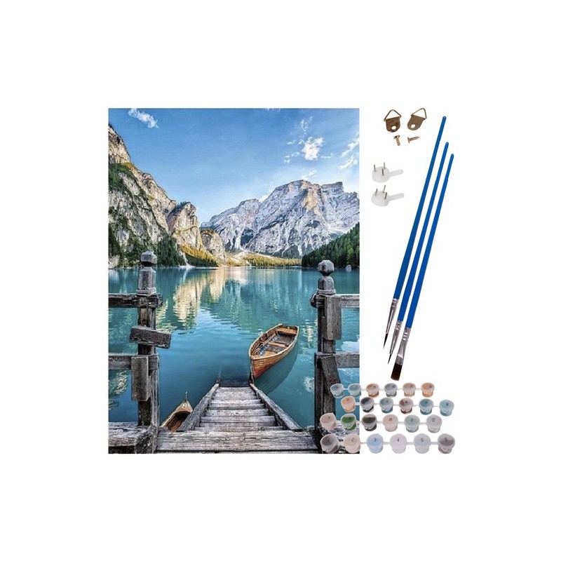 MALOWANIE PO NUMERACH 40X50CM OBRAZ 22785 - PIĘKNA OZDOBNA DO DOMU