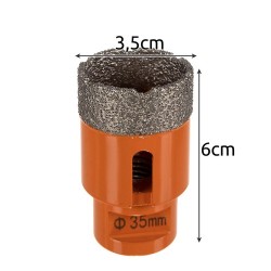 WIERTŁO DIAMENTOWE OTWORNICA 35MM - NARZĘDZIE DO SPECJALISTYCZNYCH PRAC