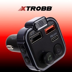 TRANSMITER ŁADOWARKA BLUETOOTH FM - PRAKTYCZNE ROZWIĄZANIE DLA KIEROWCÓW