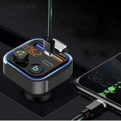 TRANSMITER ŁADOWARKA BLUETOOTH FM - PRAKTYCZNE ROZWIĄZANIE DLA KIEROWCÓW