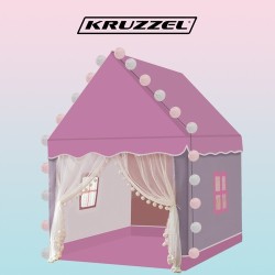 NAMIOT DLA DZIECI RÓŻOWY - MAGICZNA PRZESTRZEŃ DO ZABAWY
