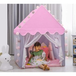 NAMIOT DLA DZIECI RÓŻOWY - MAGICZNA PRZESTRZEŃ DO ZABAWY