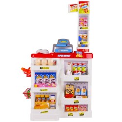 SUPERMARKET ZABAWKOWY - ZABAWA W ZAKUPY DLA DZIECI