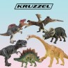 DINOZAURY FIGURKI RUCHOME 6SZT. - ZABAWKA DLA MAŁYCH ODKRYWCÓW