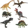 DINOZAURY FIGURKI RUCHOME 6SZT. - ZABAWKA DLA MAŁYCH ODKRYWCÓW