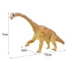 DINOZAURY FIGURKI RUCHOME 6SZT. - ZABAWKA DLA MAŁYCH ODKRYWCÓW