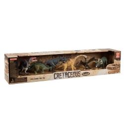 DINOZAURY FIGURKI RUCHOME 6SZT. - ZABAWKA DLA MAŁYCH ODKRYWCÓW