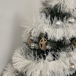 GIRLANDA CHOINKOWA BIAŁA 6M RUHHY 22307 - NOWOCZESNA I STYLOWA DEKORACJA