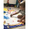 MATA WODNA DO RYSOWANIA XXL 100X80CM ZESTAW - EDUKACJA I KREATYWNOŚĆ
