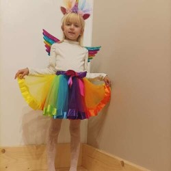 KOSTIUM JEDNOROŻEC - UROCZA I KOLOROWA PRZEBRANIE