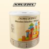 KLOCKI DREWNIANE 100SZT. KRUZZEL 22666 - ROZWÓJ KREATYWNOŚCI DZIECI