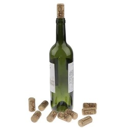 KORKI DO BUTELEK NA WINO 100SZT. - PRAKTYCZNY ZESTAW DLA DOMU