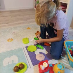 WARZYWA I OWOCE DO KROJENIA Z KOSZYCZKIEM - EDUKACJA I ROZWÓJ DZIECI