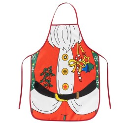 FARTUCH ŚWIĄTECZNY MIKOŁAJ - STYLOWY DODATEK NA ŚWIĘTA