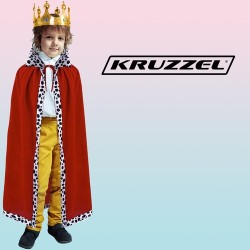 STRÓJ KRÓLA ZESTAW 3SZT. - IDEALNY NA PRZEDSTAWIENIA I ZABAWY TEMATYCZNE