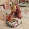 KOLEJKA DREWNIANA TOR - KLASYCZNA ZABAWKA DLA DZIECI