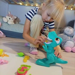 MASA PLASTYCZNA ZESTAW DINOZAUR - TWORZENIE ZWIERZĘCYCH FIGUR