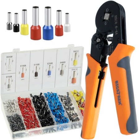 ZACISKARKA DO TULEJEK 0.25-10MM² - PROFESJONALNE NARZĘDZIE DO PRACY