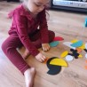 UKŁADANKA DREWNIANA PUZZLE 22426 - ROZWÓJ KREATYWNOŚCI I ZABAWA