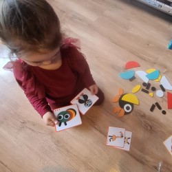 UKŁADANKA DREWNIANA PUZZLE 22426 - ROZWÓJ KREATYWNOŚCI I ZABAWA