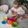 DINOZAURY ZESTAW DO NAUKI LICZENIA - KREATYWNA EDUKACJA DLA DZIECI